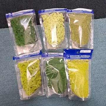 건축 모형 식재 MINIATURE MATERIALS