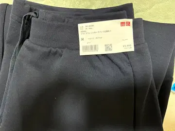 유니클로 드라이 맨투맨 커브 팬츠 기장 짧음