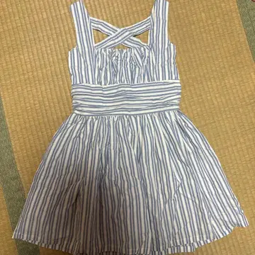 BONICA DOT 슬리브리스 미니 원피스 M