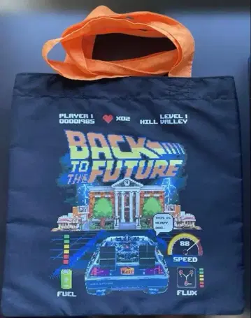 백투더퓨처 토트백 포스터 4장