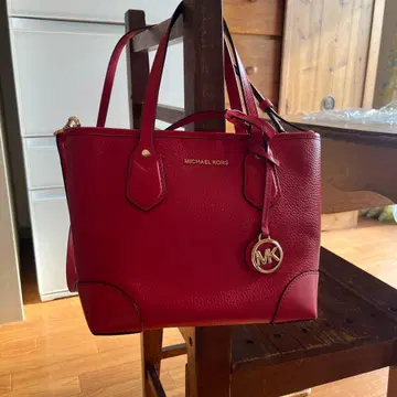 MICHAEL KORS 레드 숄더백