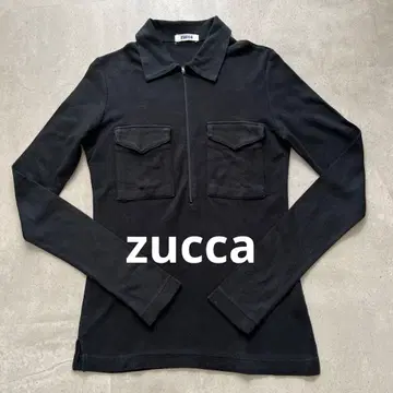 ZUCCa 컷소 프론트 지퍼 블랙 컬러