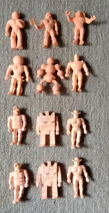 빅 근육맨 지우개 9개 세트