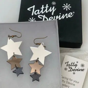 Tatty Devine 별똥별 귀걸이