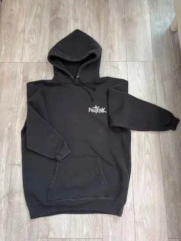 PHATRNK 블랙 후드티