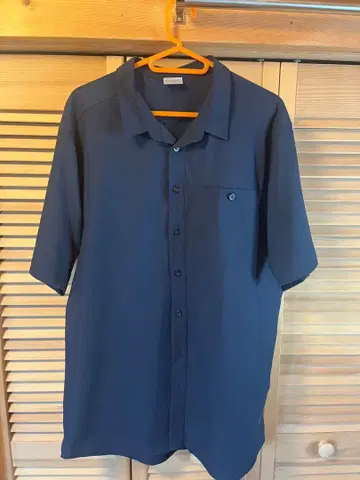 Houdini 반팔 셔츠 M 네이비