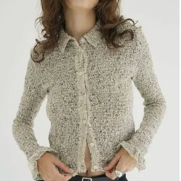 CLANE MIX MESH GATHER SHIRT