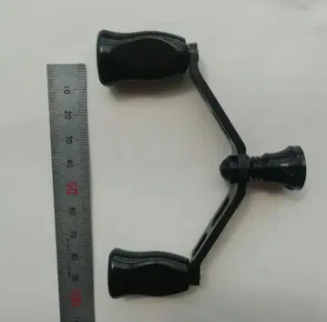 미사용 새상품 다이와용 85mm 카본 커스텀 더블 핸들 4볼 베어링