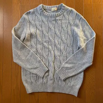 MIERU CONTEMPORARY status 케이블 니트 LL 그레이