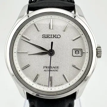 상태 좋음 세이코 프레사지 4R35-03L0 남성용 자동 와인딩 손목시계