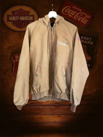 [슈퍼 세일!] Swingster 기업 로고 워크 자켓 USA제