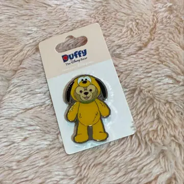 디즈니 베어 더피 인형옷 핀 배지