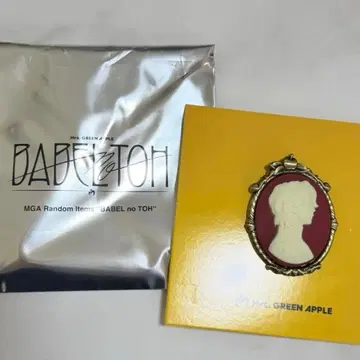 Mrs. GREEN APPLE 바벨탑 랜덤 아이템 카메오 핀즈 B