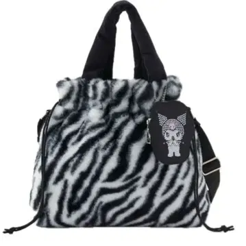 쿠로미 제브라 백 키티 시마무라 토트백 산리오 미사용 새상품