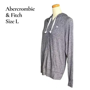 [ A&F ] 아바크롬비&피치 후드티 그레이 L