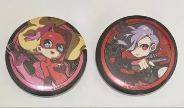 페르소나 택티카 타카마키 안 팬서 엘르 캔뱃지 캐릭터 배지