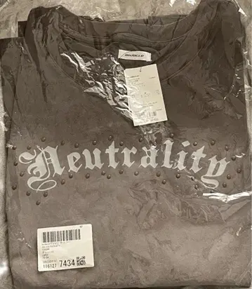 세다클 프론트 가공 스터드 TEE L 사이즈