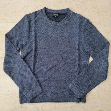 A.P.C. 크루넥 니트 블루 XS 사이즈 스웨터