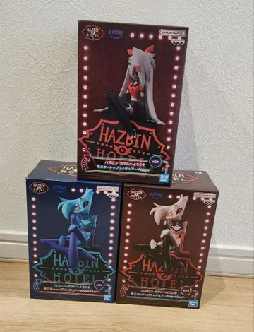 해즈빈 호텔에 오신 것을 환영합니다 모니터 탑 피규어 3종 세트