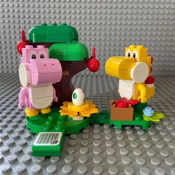 레고 LEGO 슈퍼 마리오 숲 속의 요시와 알