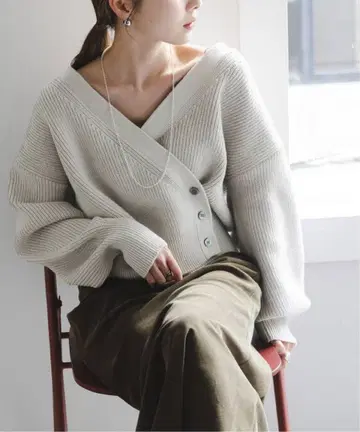 NOBLE 편직 카슈쿨풍 풀오버