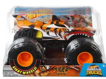 핫휠 1/24 스케일 몬스터 트럭 - 타이거 샤크