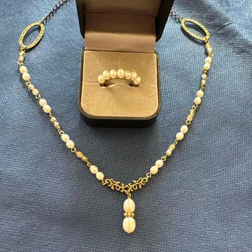 담수 펄 목걸이&반지 S-5