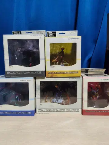 FF MASTER CREATURES 5체 세트