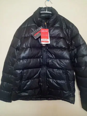 Kissmark 여성용 다운 블랙 [미사용 새상품] M 스트레치 & 방풍