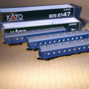 미사용 새상품 KATO 국철 스하43계 여객차 3량