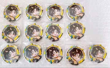 메테오라 아카라이토 군 캔뱃지 무도관 세트