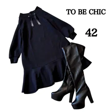 TO BE CHIC 투 비 시크 종이상자 에어 원피스 42 비쥬