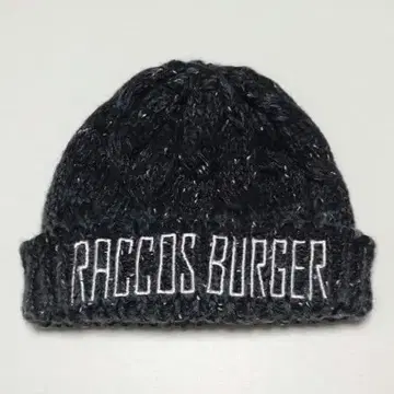 RACCOS BURGER 니트 모자 니트 캡