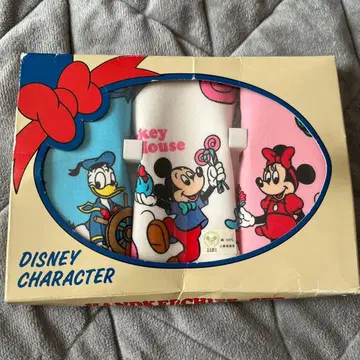 디즈니 캐릭터 손수건 3개 세트 레트로