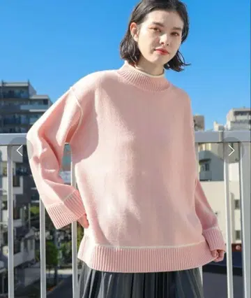 niko and - 파이핑 터틀 풀오버 핑크