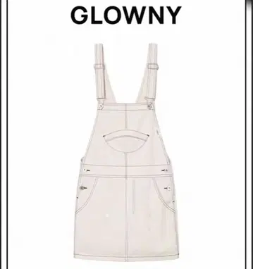 GLOWNY 그로우니 베이지 살로펫 원피스 F 사이즈