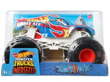 핫휠 1/24 스케일 몬스터 트럭스 - 레이스 에이스