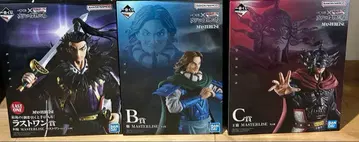 제일복권 킹덤 차세대 걸물들 BC 라스트 원상 3체 세트 미개봉 새상품