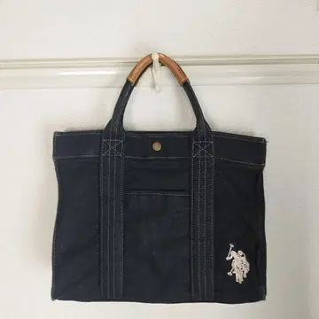 U.S. POLO ASSN. 캔버스 토트백