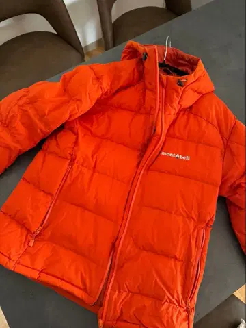 montbell 오렌지 다운 자켓 L