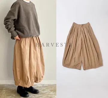 HARVESTY 하베스티 서커스 큐롯 팬츠