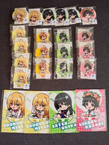 쿠지콜렉션 [어떤 과학의 초전자포 T] 챳폰 19점 + 4점 모음