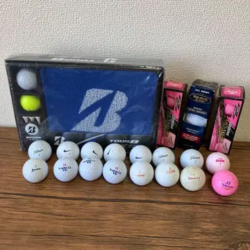 골프공 28개 세트 Titleist NIKE BRIDGESTONE