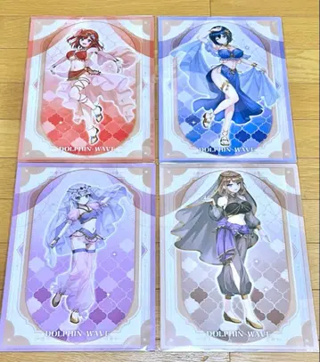 돌핀 웨이브 무희 클리어 파일 세트