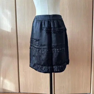 신시아 로리 실크 미니 스커트