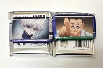 HUNTER x HUNTER 중국 한정판 명장면 캔뱃지 키루아 레오리오
