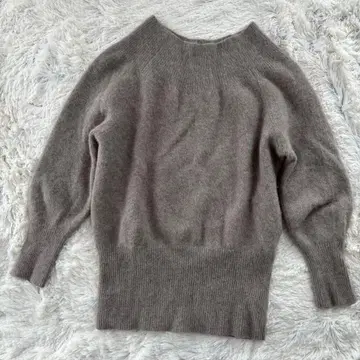 개럴개런트 울 보트 니트 F 모카 양모 울