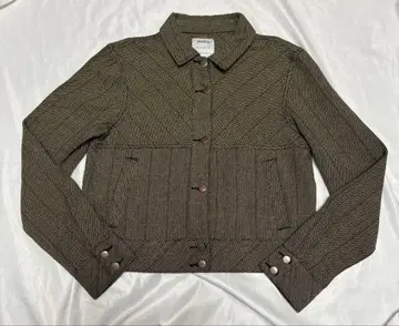 RVCA 헤링본 자켓 숏 기장