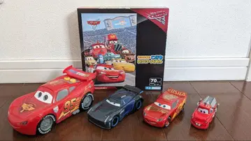 미니카 세트 카즈 라이트닝 맥퀸 4점 직소 퍼즐