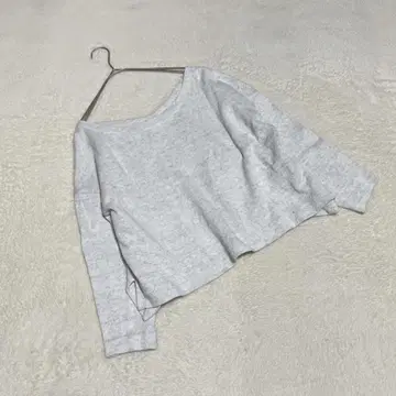 EK3815 [투모로우랜드] 코튼 니트 [S] 티셔츠 뒷면 V넥